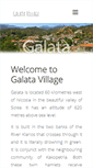 Mobile Screenshot of galatavillage.com